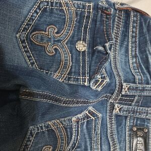 Rock Revival Women's Dark Blue Boot Cut Jeans